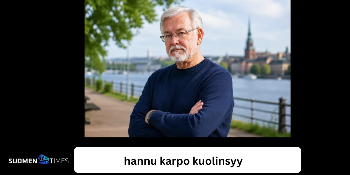 Hannu Karpo kuolinsyy – tunnetun tv-toimittajan viimeiset vuodet ja elämäntyö