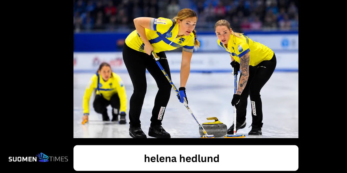 Helena Hedlund – ruotsalainen curlingtähti, joka kiinnostaa myös suomalaisia urheilufaneja