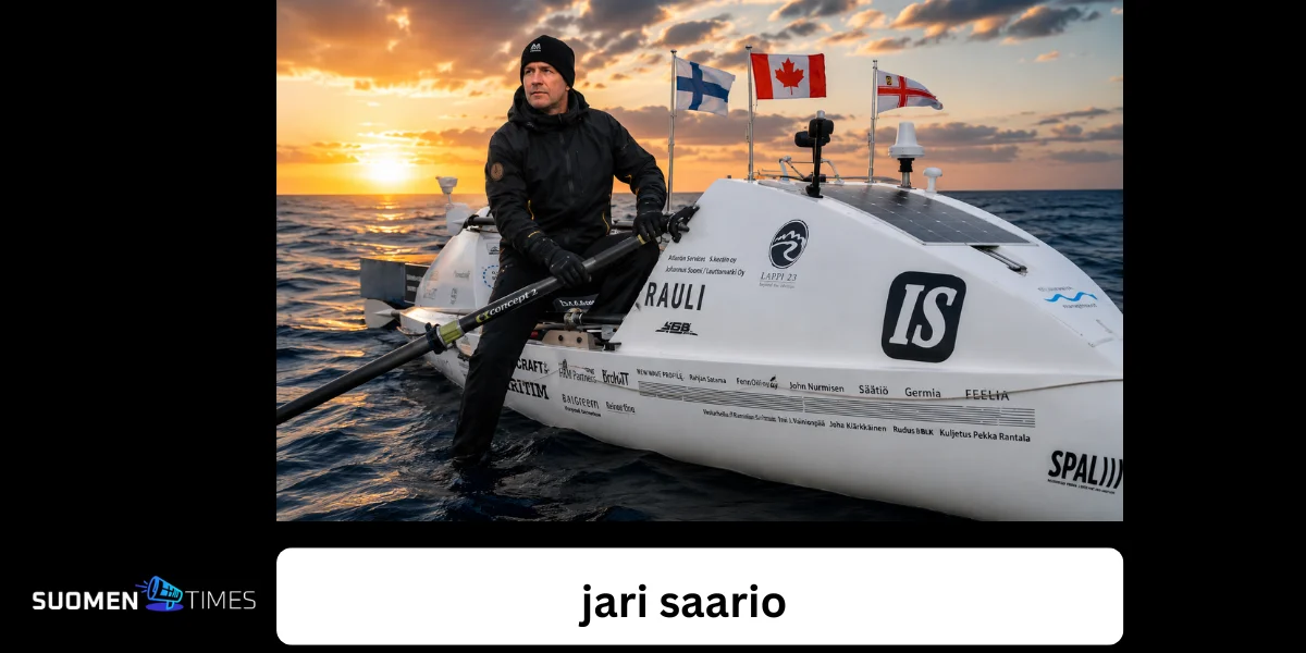 Jari Saario – suomalainen valtamerisoutaja, joka inspiroi koko Suomea